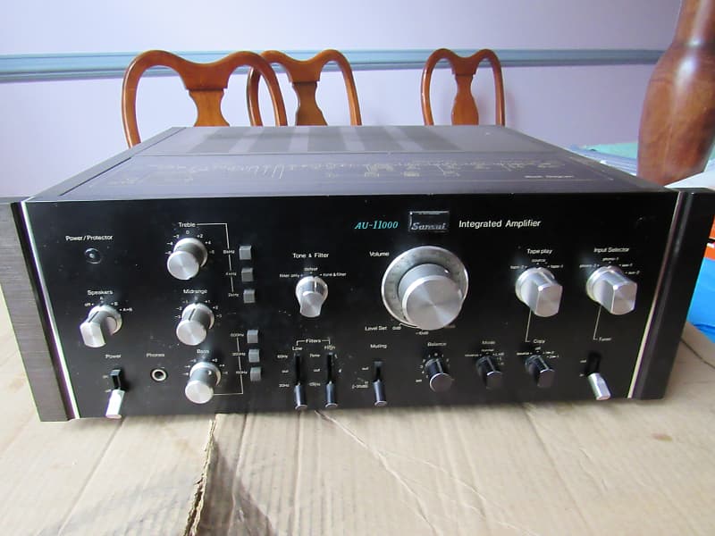 Sansui AU1100 amplifier in very good condition | Reverb