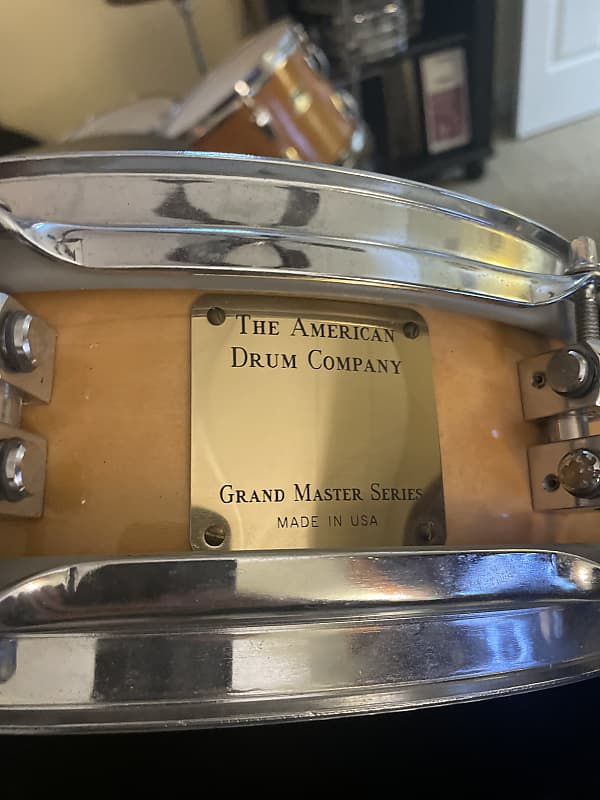 The American Drum Company Grand Master Series 3x13 Snare Drum Reverb