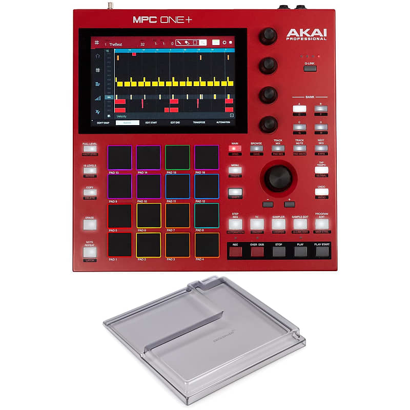 Akai Professional MPC One Plus Standalone Sampler and Sequencer with Decksaver Cover image 1