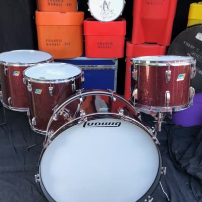 Ludwig Vintage John Bonham Drum Set 1977 Stainless Steel Drum For Sale  Plektrum