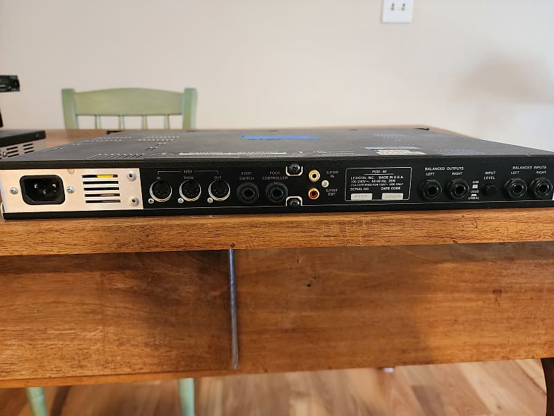 Lexicon PCM80 デジタルリバーブ Lexicon PCM80 デジタルリバーブ