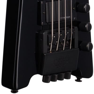 Steinberger Spirit XT-2 Standard Electric Bass (with Gig Bag), Black image 4