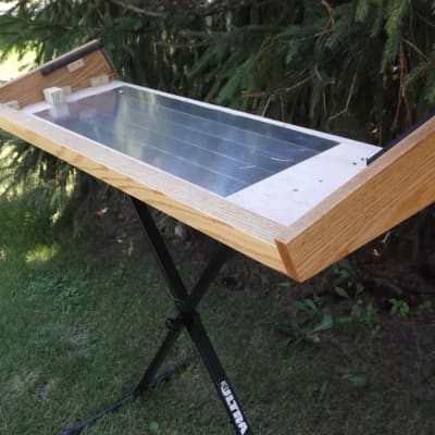 Korg PolySix Synthesizer Replacement Solid Oak Chassis / Body / Case image 2
