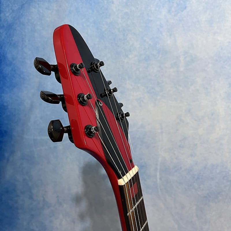 Rare 2012 Edwards ESP E-FV RB Michael Schenker Red and Black