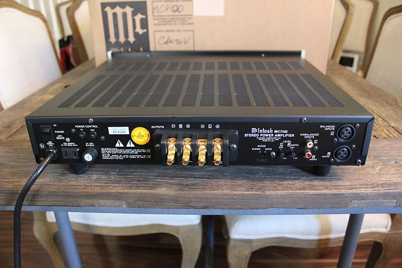 McIntosh MC7100 Stereo Power Amplifier | Reverb