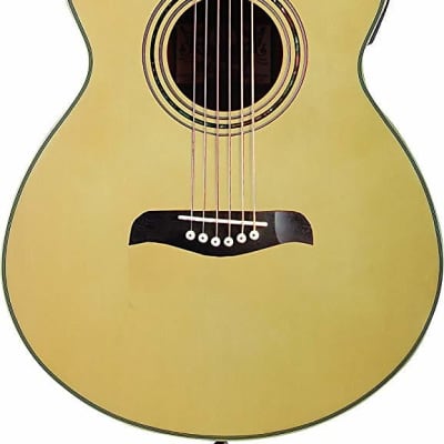 Oscar Schmidt Concert Size Thin Body Acoustic-Electric Guitar, OG10CENLH-A-U, Left Handed image 1