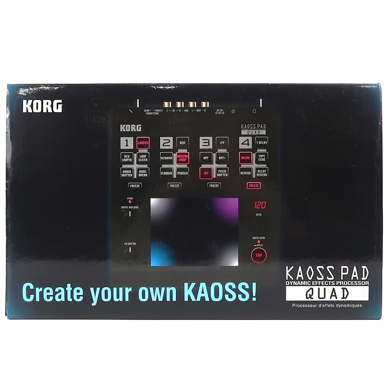 Korg Kaoss Pad Quad Dynamic Effect Processor | Reverb