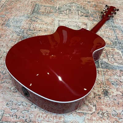 Taylor 214ce-RED DLX with ES2 Electronics 2020 - Present - Red image 6