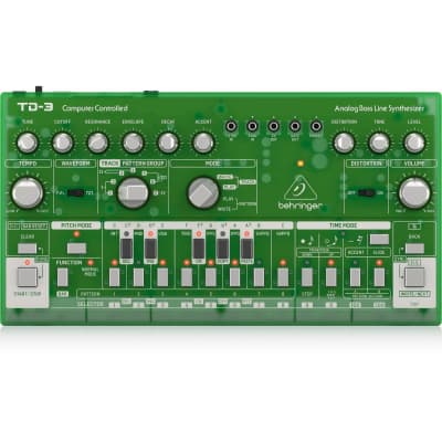 Behringer TD-3-LM Lime Green Analog Bass Synth