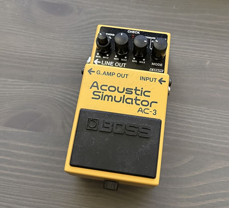Boss Acoustic simulator