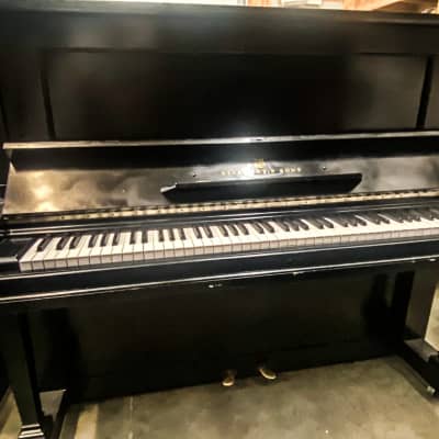 Steinway & Sons black classic 50'' upright piano image 2