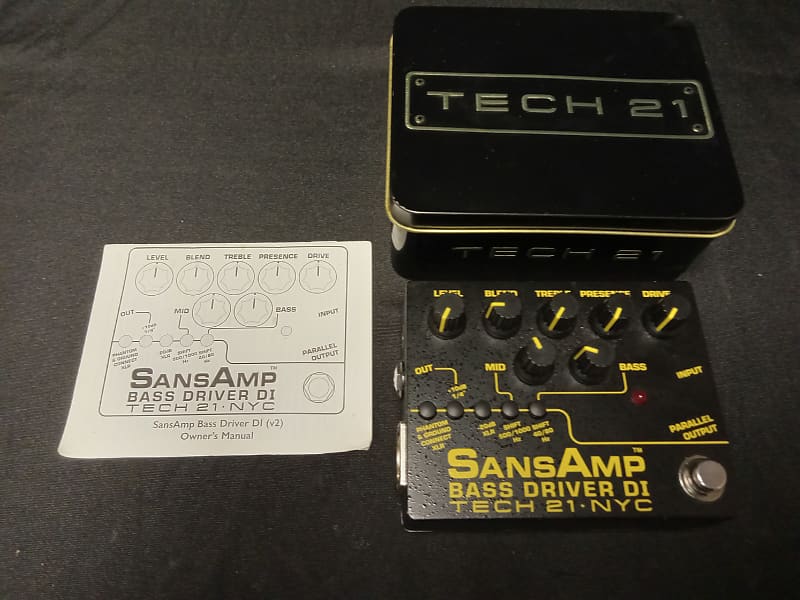 Tech 21 SansAmp Bass Driver DI