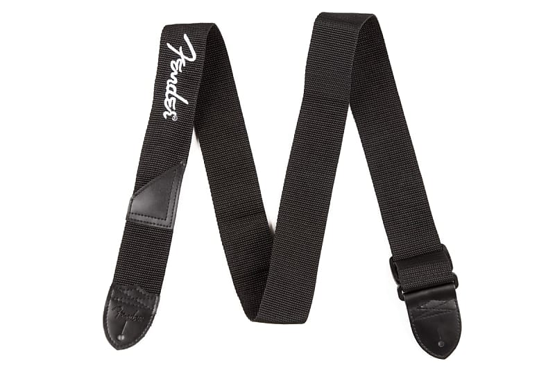 Fender  Logo Strap - Black
