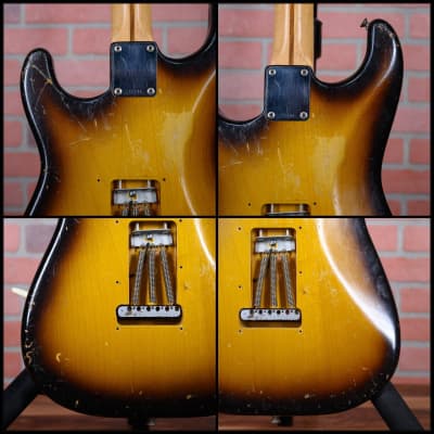 Fender Pre-CBS Stratocaster 2-Color Sunburst 1957 w/OHSC image 13
