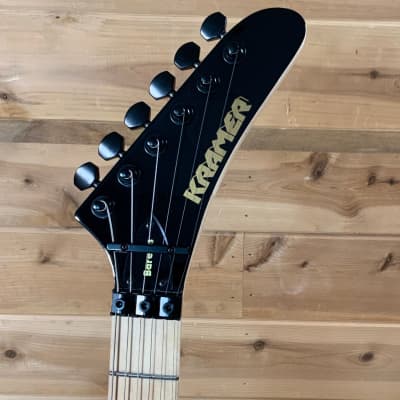 Kramer Baretta Custom Graphics “Viper” Electric Guitar - Snakeskin Green Blue Fade image 3