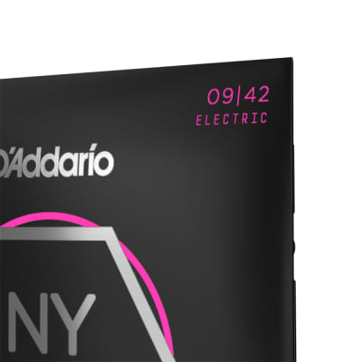 D'Addario NYXL0942 Nickel Wound Electric Guitar Strings, Super Light, 9-42 image 4