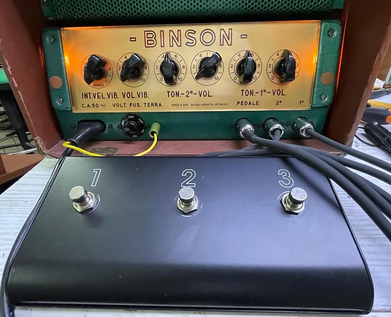 Amplificatore valvolare Binson 3 '50