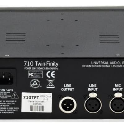 Universal Audio 710 Twin Finity image 4