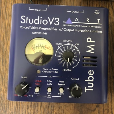 Reverb.com listing, price, conditions, and images for art-tube-mp-studio-v3