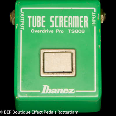 Ibanez TS-808 Tube Screamer with JRC4558D op amp 1981 s/n 175918 Japan image 4
