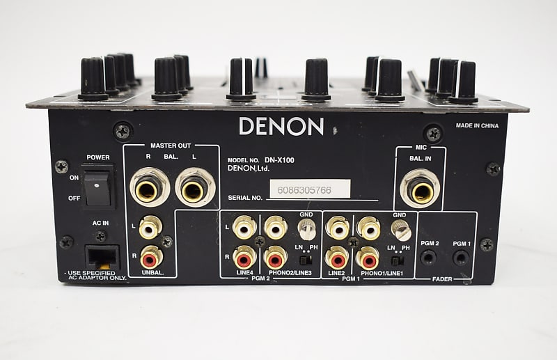 Denon DN-X100 2-Channel DJ Mixer | Reverb