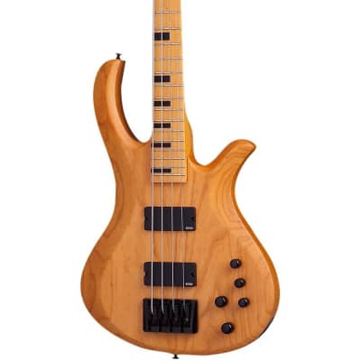 Schecter Riot-4 Session Bass, Aged Natural Satin image 1