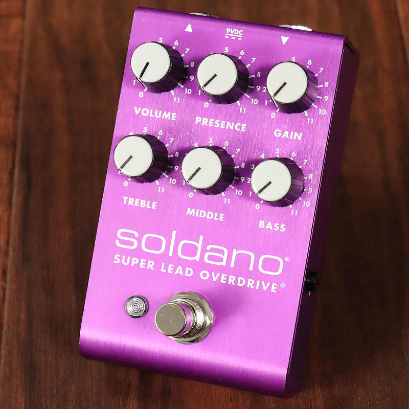 SOLDANO SLO Super Lead Overdrive Purple Anodized [SN 20342211123] [11/21]