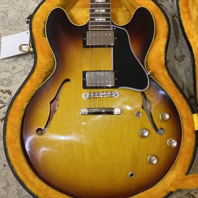 Gibson ES-335 Custom Shop 1964 Reissue - Vintage Burst, 3340g image 3