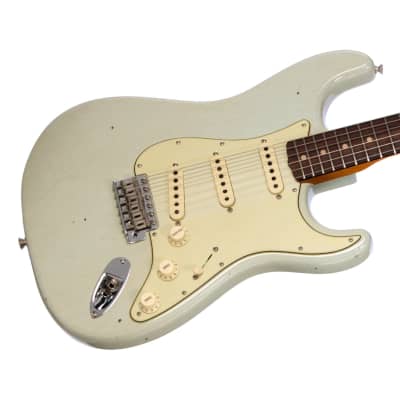 Fender Custom Shop Shop 1963 Stratocaster Journeyman Relic - Super Faded Aged Sonic Blue - 1-off Boutique Electric Guitar NEW! image 3