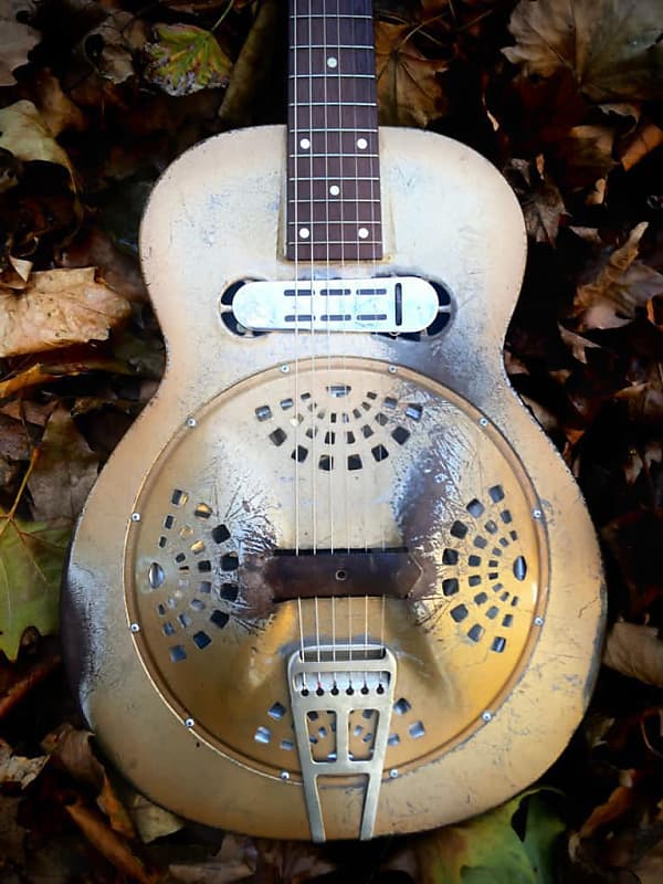 Dobro Model 35 1936 Frosted Gold image 1