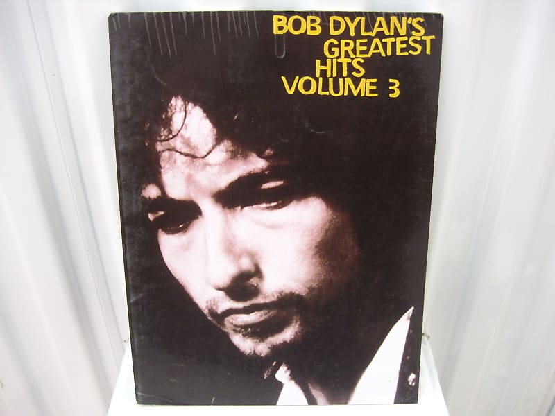 Bob Dylan Greatest Hits Volume 3 Sheet Music Song | Reverb Australia