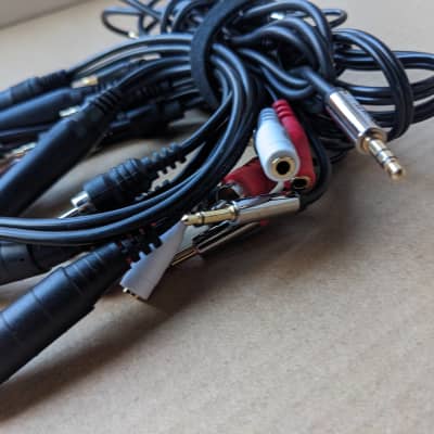Bundle of 12 TS/TRS/RCA Adapters, Converters, Splitters, Stereo, Eurorack, Modular, Line-Level - Multiple Types image 14