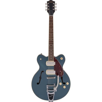 Gretsch G2622T-P90 Streamliner Collection Center Block Double-Cut P90 Electric Guitar with Bigsby, Gunmetal image 10