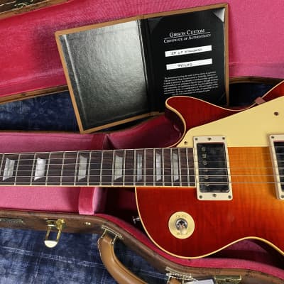 NEW ! 2024 Gibson Custom Shop 1959 Les Paul Factory Burst - Authorized Dealer - Hand Picked Killer Flame Top - VOS - 8.45lbs - G02749 image 11