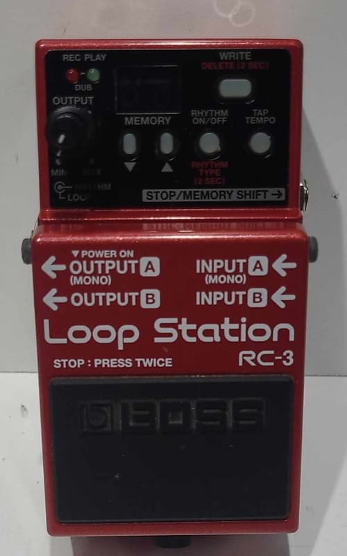 Pédale BOSS Looper / Loop Station RC3 Reverb