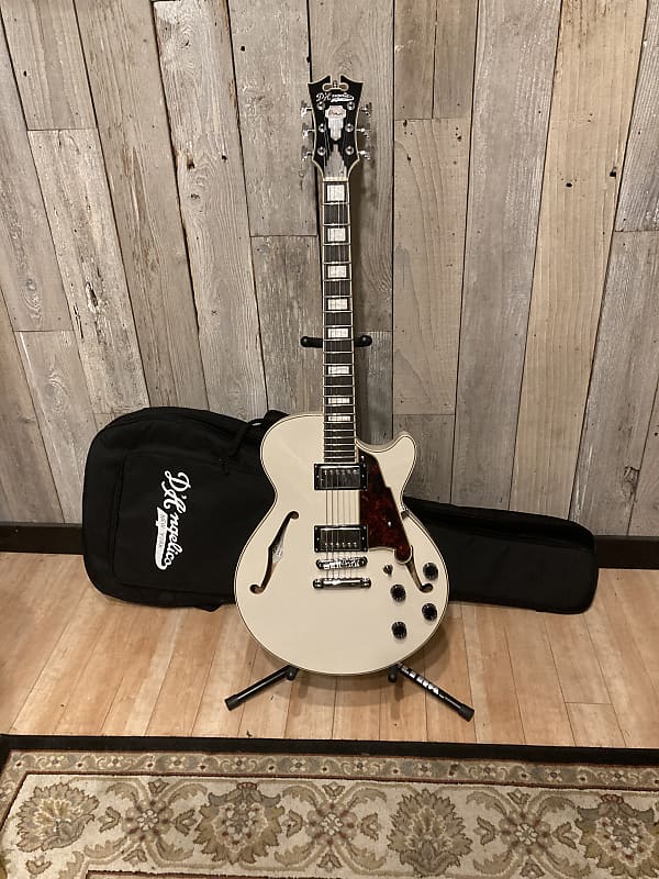 D'Angelico Premier SS Semi-Hollow Single Cutaway with D'Angelico Premier SS Semi-Hollow Single Cutaway with