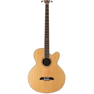 Alvarez AB60CE Solid Top Acoustic/Electric Bass Guitar image 2