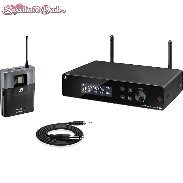 Sennheiser XSW 2-CL1-A Wireless Dual Guitar System - A Band (548-572 MHz) image 1