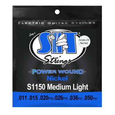 SIT S1150 Power Wound Nickel Medium Light Electric 11-50 for sale