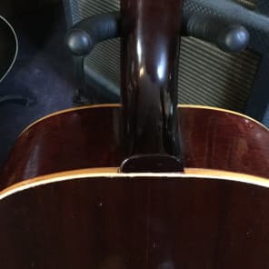 Gibson J-45 Acoustic Guitar 1967 Cherry Sunburst image 12