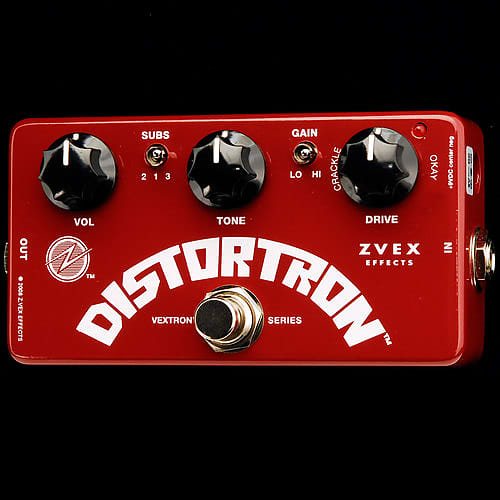 ZVex Distortron - Distortion Effects Pedal - NEW | Reverb