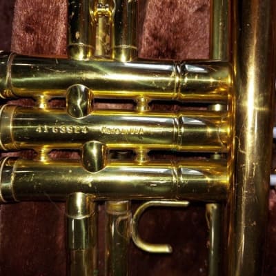 Conn 1000B trumpet with case. USA. Good Condition | Reverb