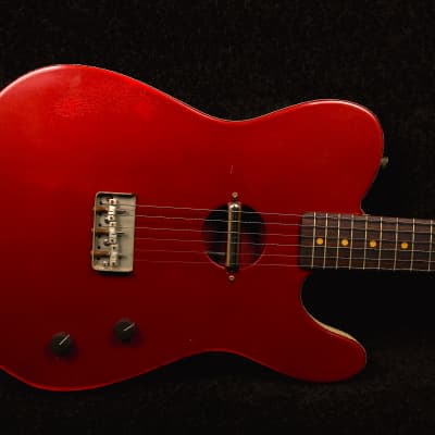RebelRelic  Convertible -T  Semi Acoustic - Candy Apple Red - Shop Model image 2