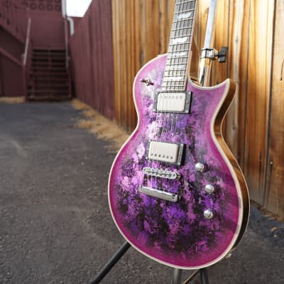 ESP ORIGINAL ECLIPSE CUSTOM Purple Peel 6-String Electric Guitar w/ Case (2024) image 7