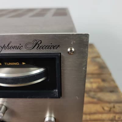 1969 Marantz 2215 Stereophonic Receiver Engraved, Champagne Face image 11