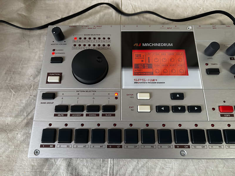 ELEKTRON Machinedrum SPS-1 UW+ Drive Mk II w/ box, power supply, MIDI  Interface | Reverb