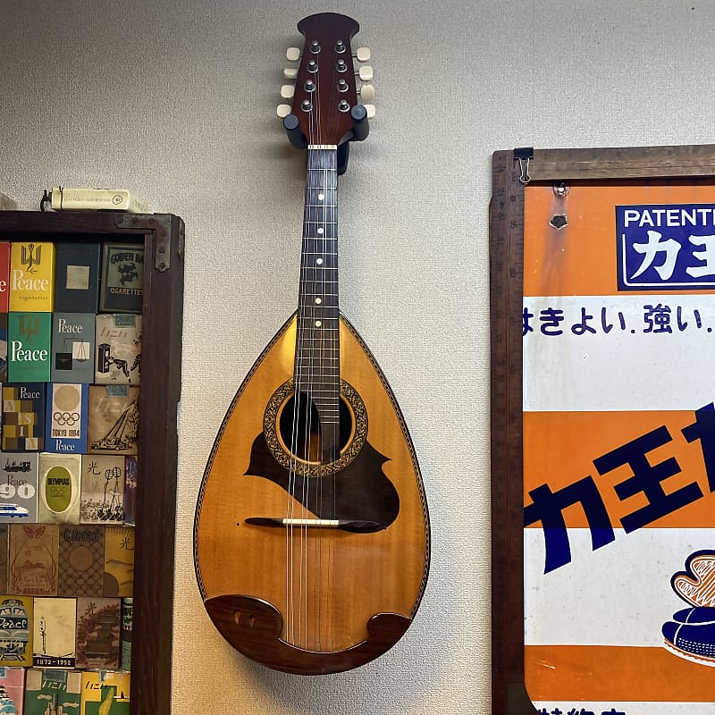 1972 Suzuki M-215 Bowl back Mandolin with original case