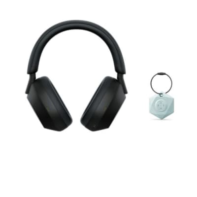 Sony WH-1000XM5 Wireless Noise Canceling Over-Ear Headphones (Black) Bundle  with Wireless Over-Ear Headphone Accessory (2 Items)