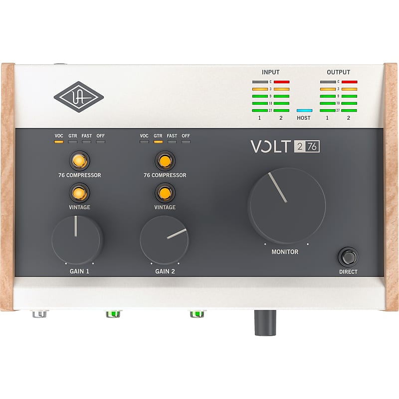 Universal Audio Volt 276 2-In/2-Out 24-bit/192 kHz USB 2.0 Audio Interface image 1