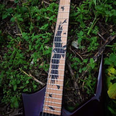Vorona Guitars Defiler Extreme (custom shop) 2019 - Purple Fade image 2